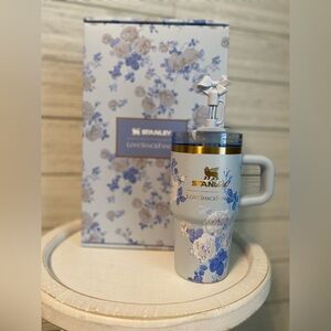 Brand New in box Stanley x LoveShackFancy 20oz Quencher-Everblooming Rosettes.